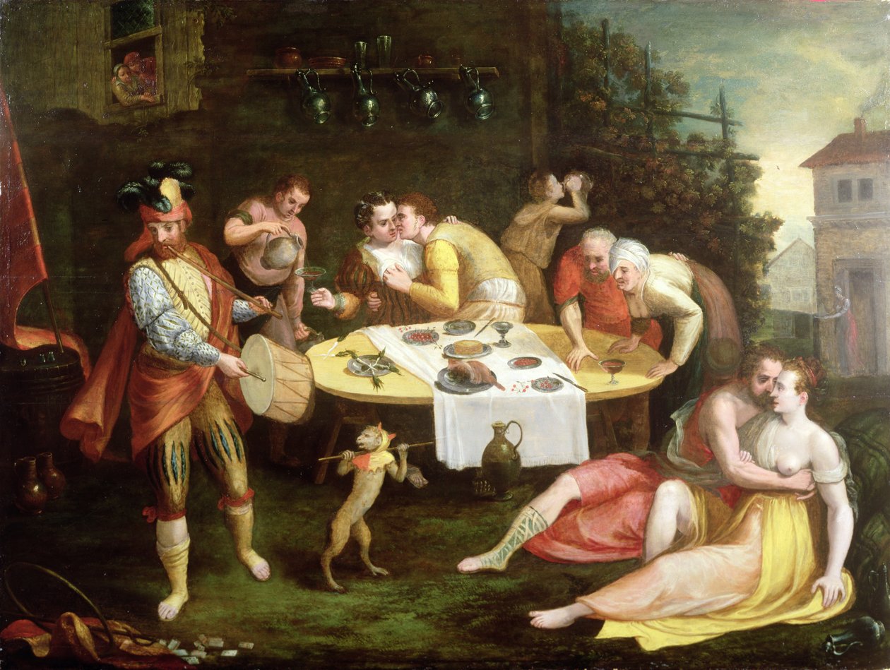 En banket af kærlighed af Frans Floris