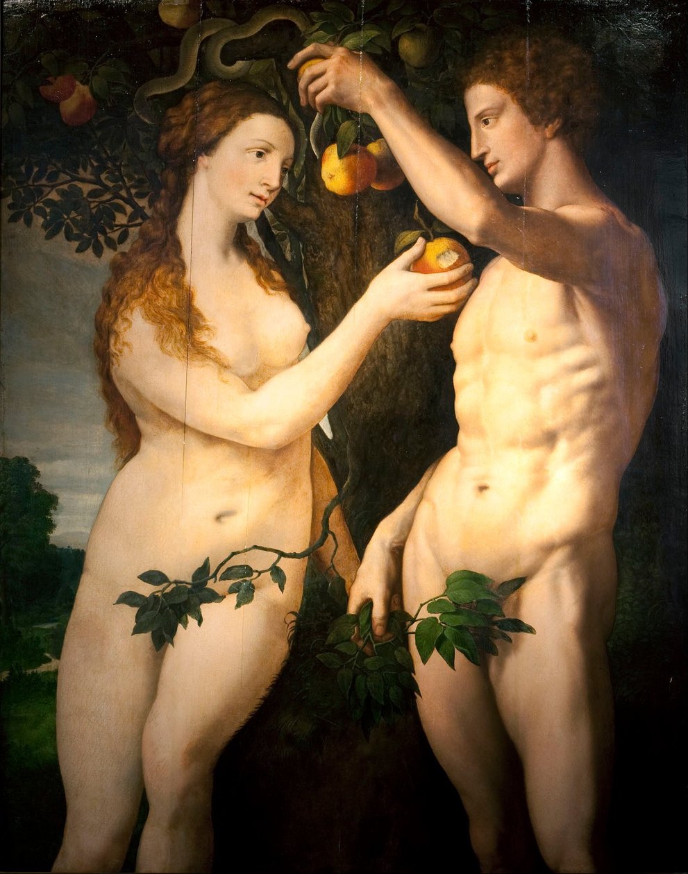 Menneskets fald af Frans Floris
