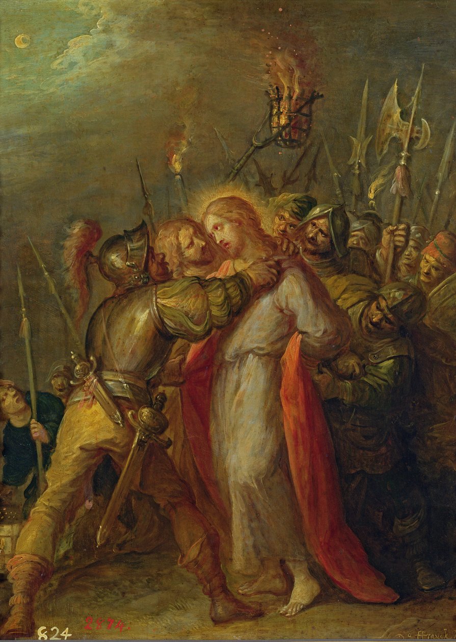 Jesus taget til fange af Frans II Francken the Younger