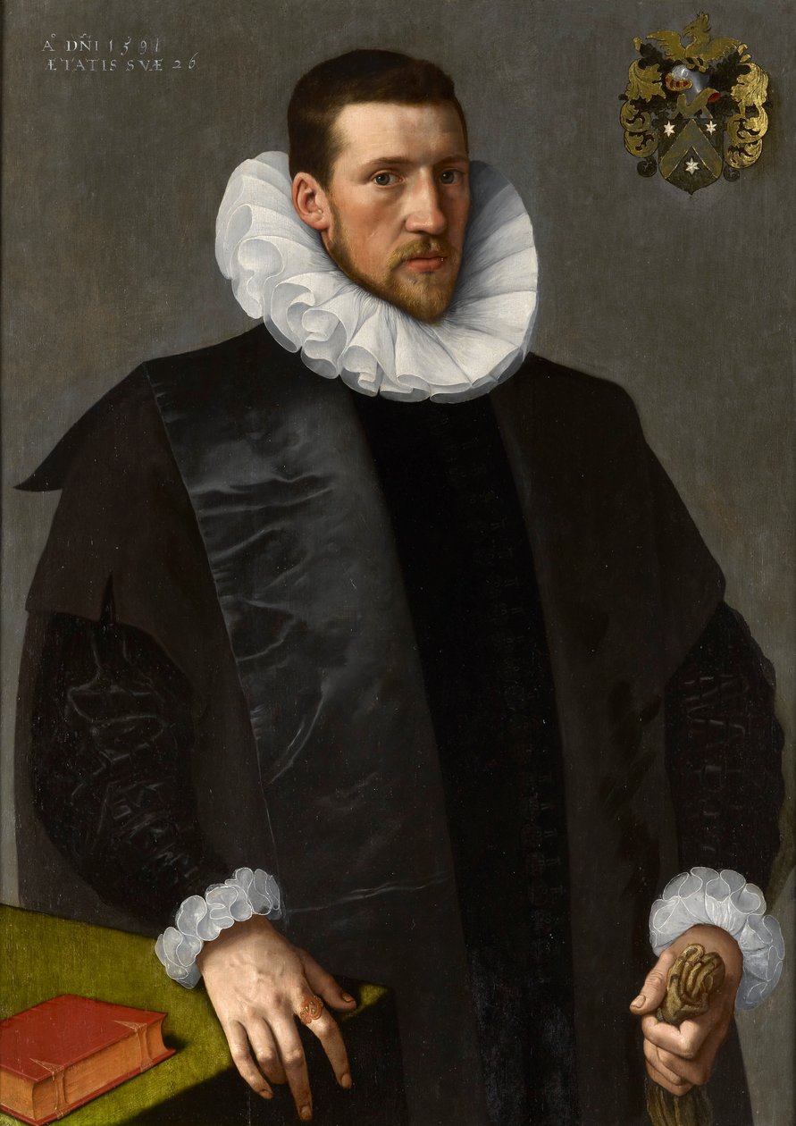 Portræt af Vilhelm af Vyve af Frans Pourbus the Younger  
