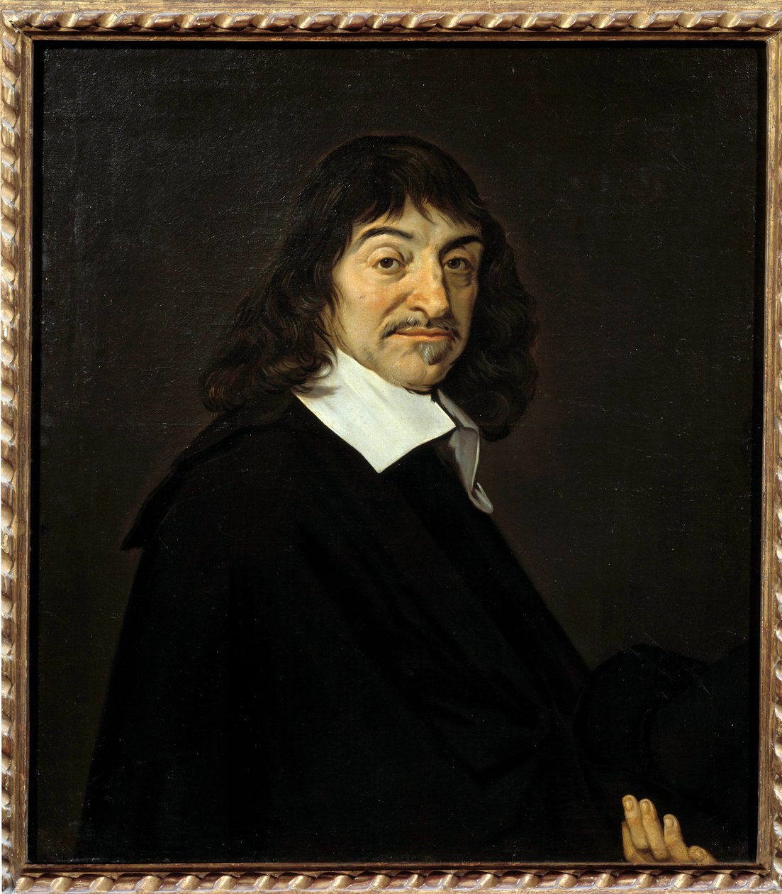 Portræt af Rene Descartes af Frans (after) Hals