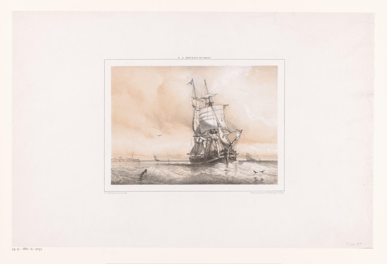To-mester til søs af Frans Arnold Breuhaus de Groot