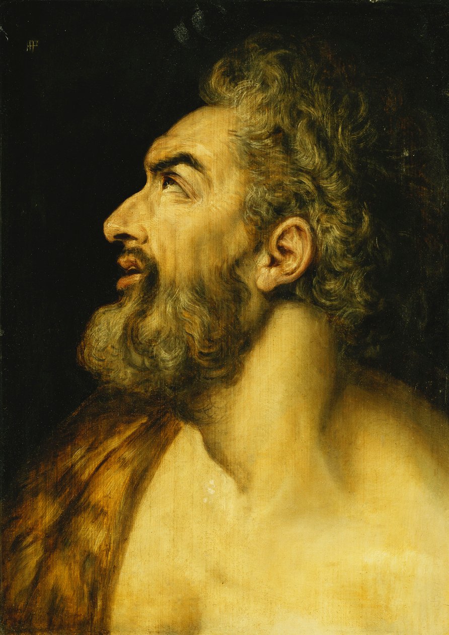 Hovedet af Johannes Døberen, af Frans Floris