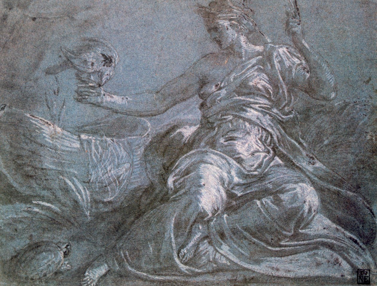 The Allegory of Touch, c1516-1570 af Frans Floris