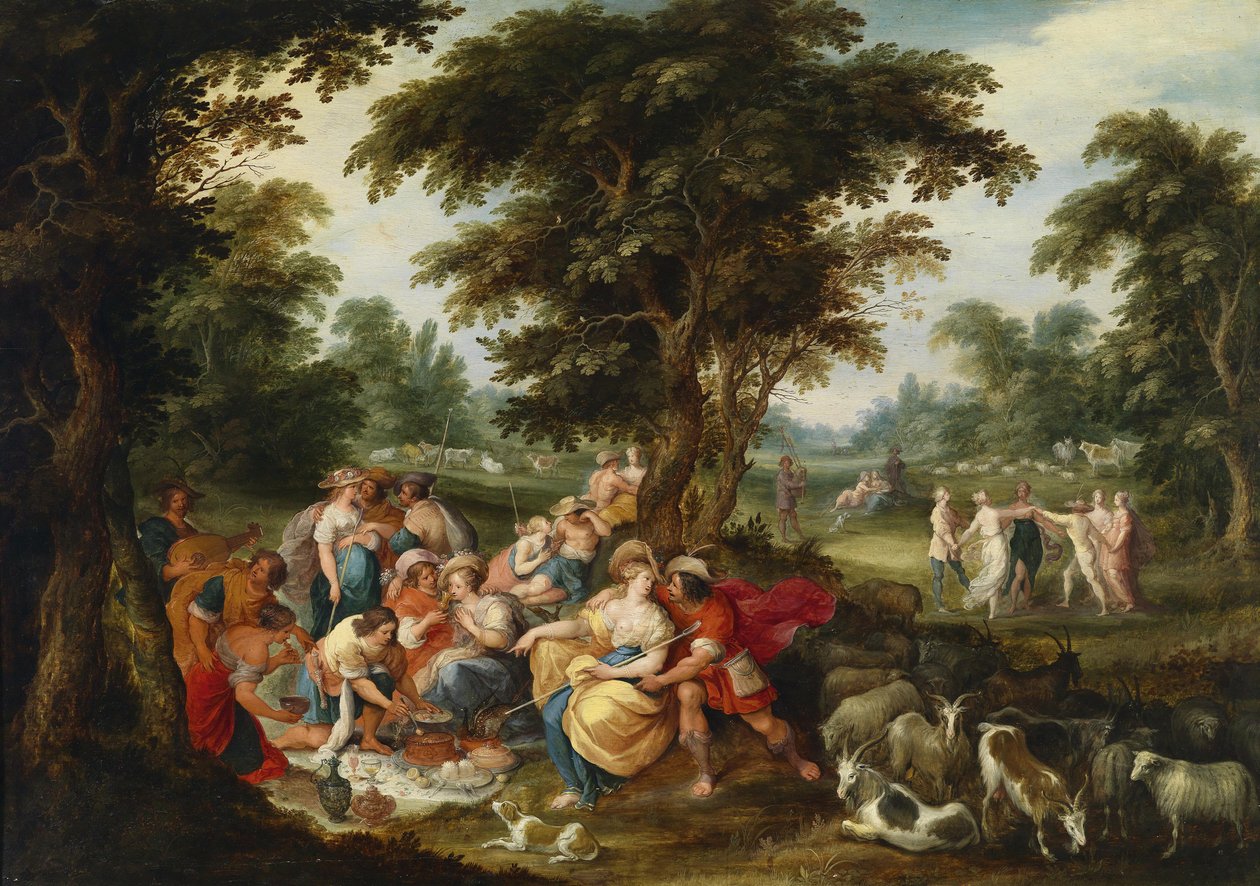 Arcadia. Guldalderen af Frans Francken the Younger