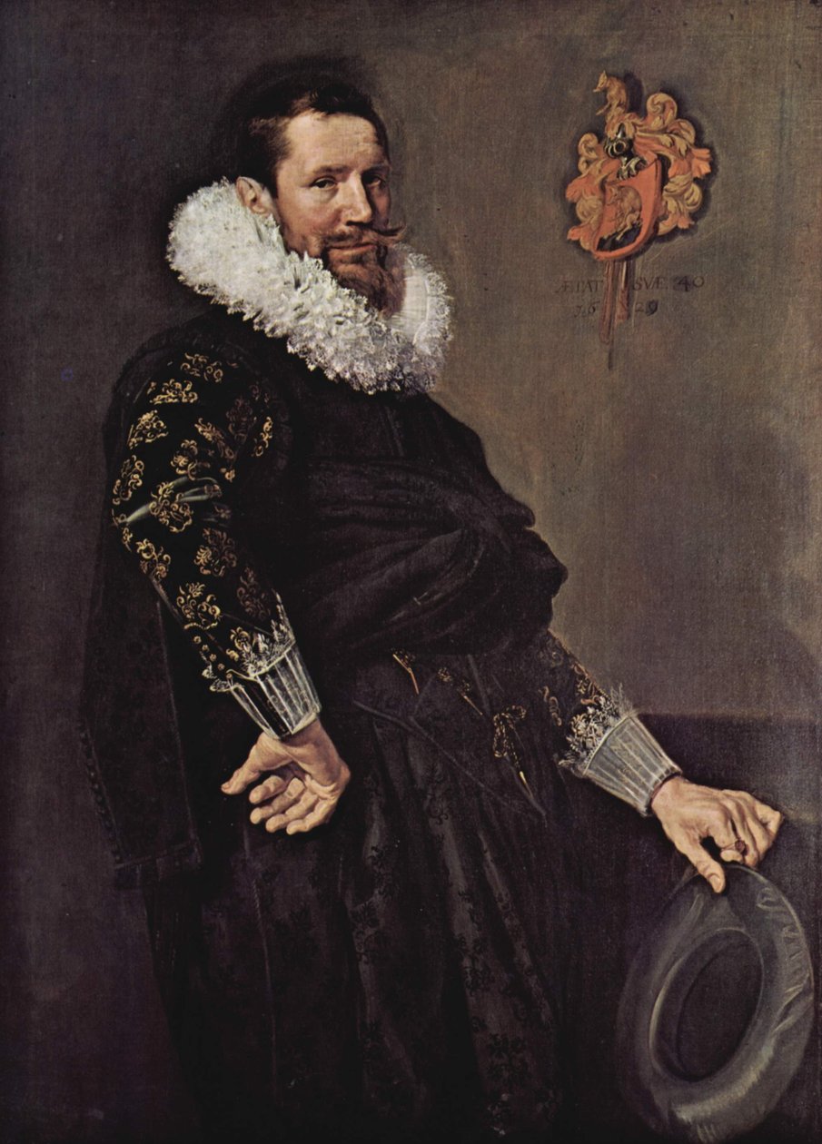 Portræt af Paulus van Beresteyn (1588-1636) af Frans Hals