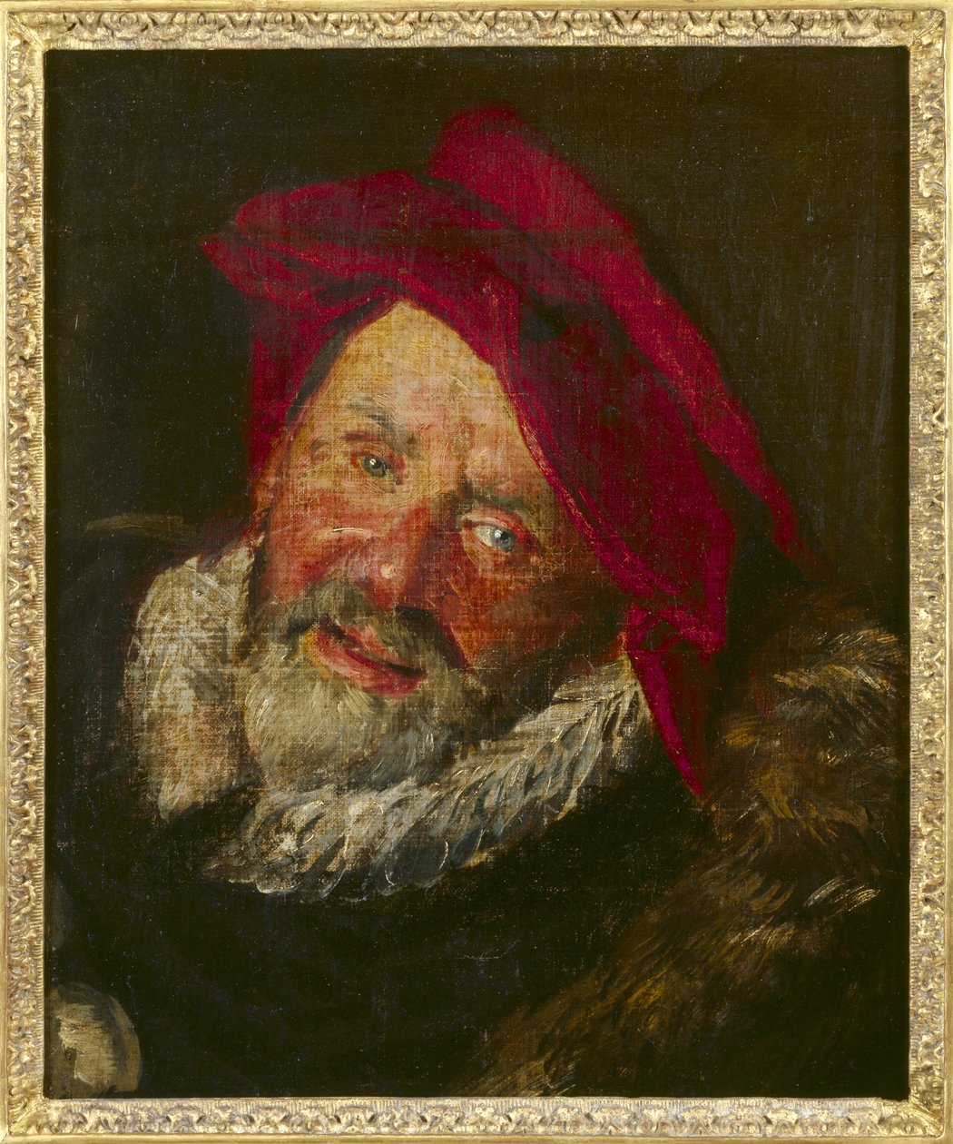 Portræt af en bøffel af Frans Hals