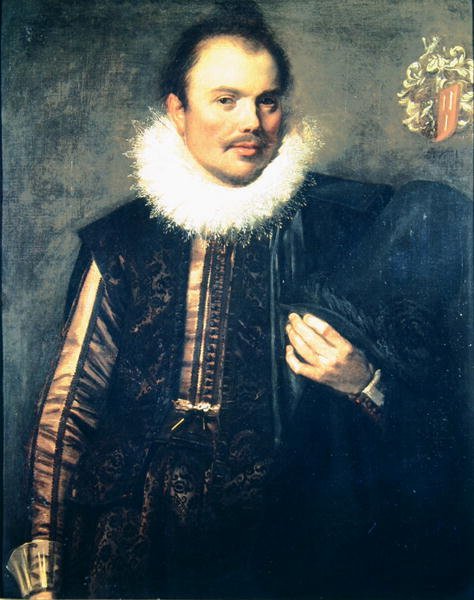 Portræt af en gentleman af Frans Hals