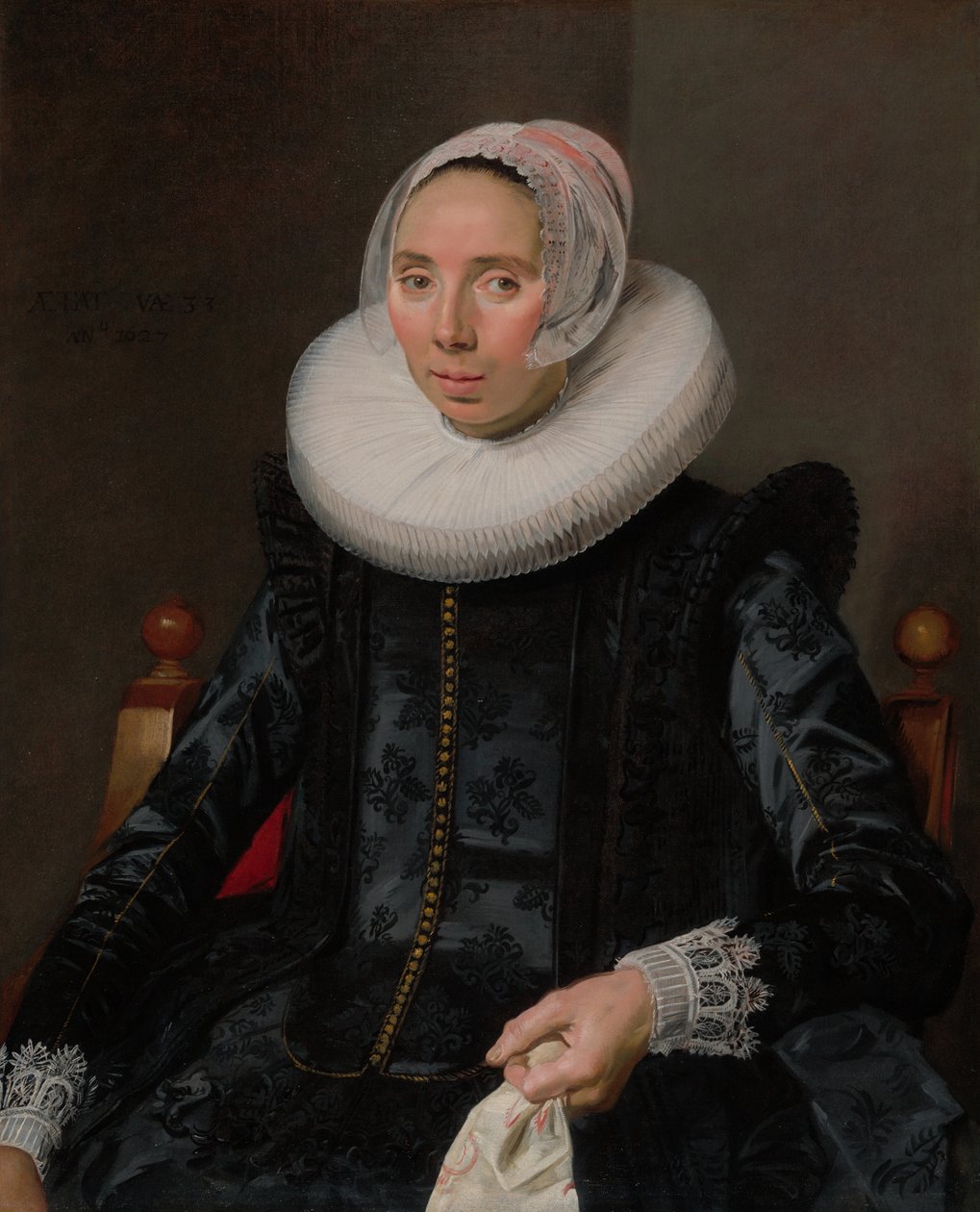 Portræt af en Dame af Frans Hals