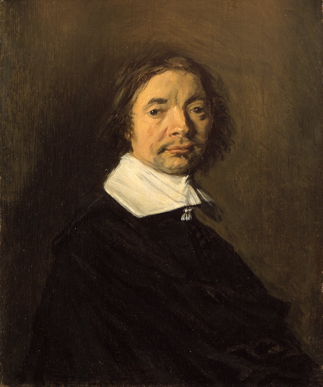 Portræt af en mand af Frans Hals