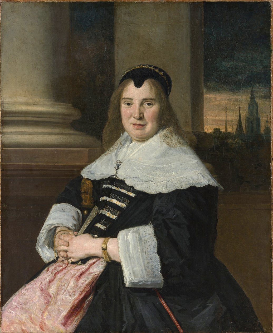 Portræt af en kvinde af Frans Hals