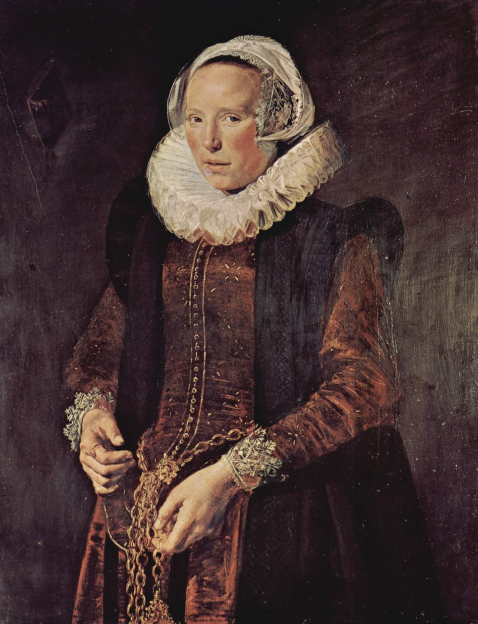 Portræt af en kvinde af Frans Hals