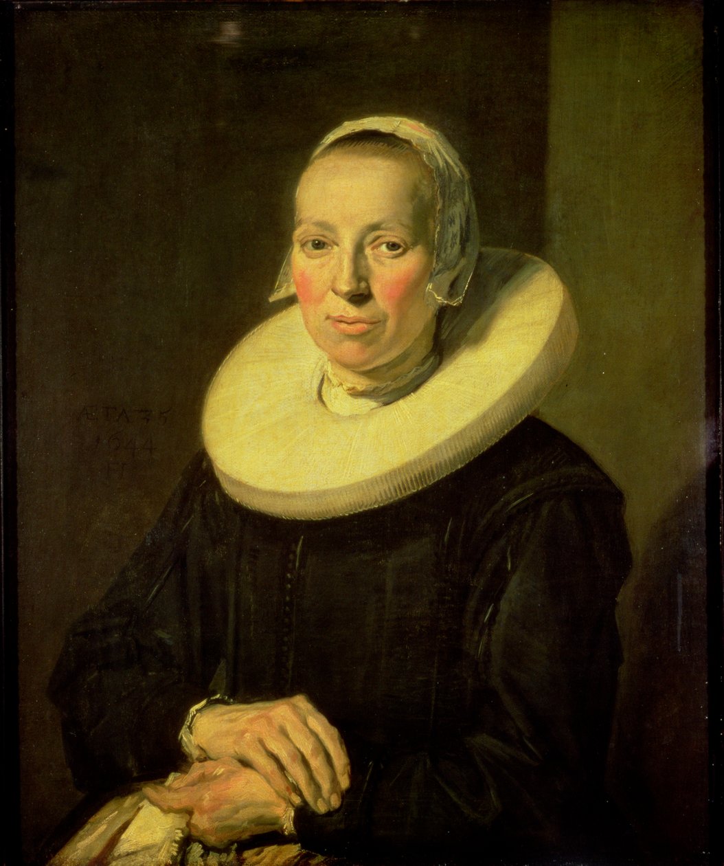 Portræt af en kvinde, 1644 af Frans Hals
