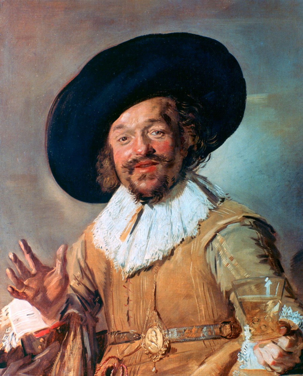 Den glade drikker, 1628-1630 af Frans Hals