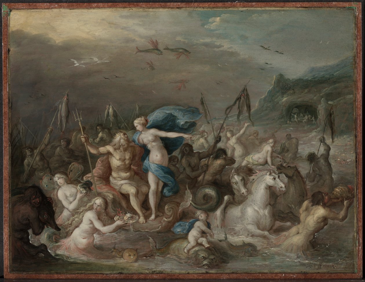 Neptuns og Amphitrites triumf af Frans II Francken