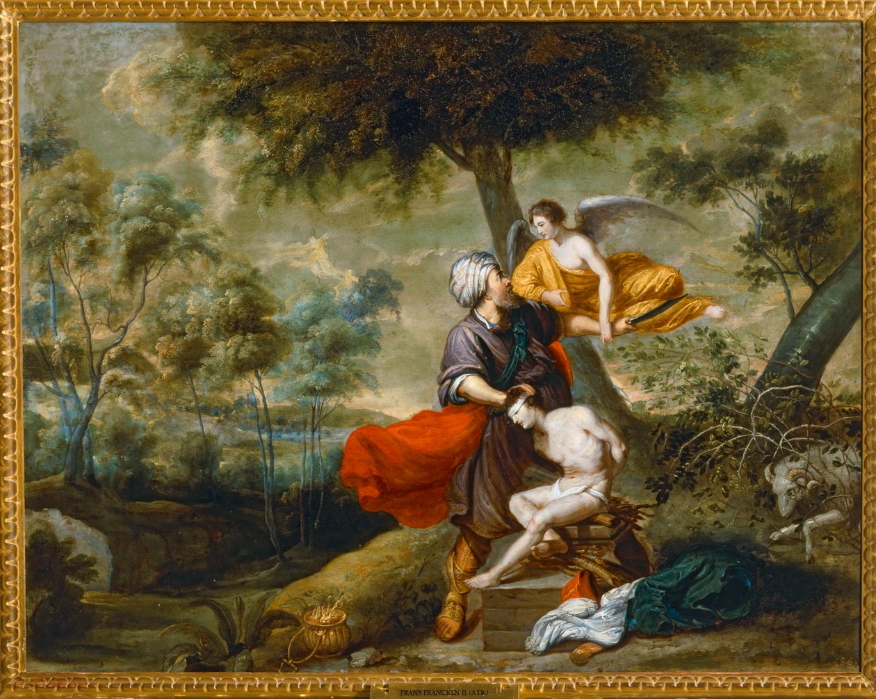 Isaks ofring ... af Frans II the Younger Francken