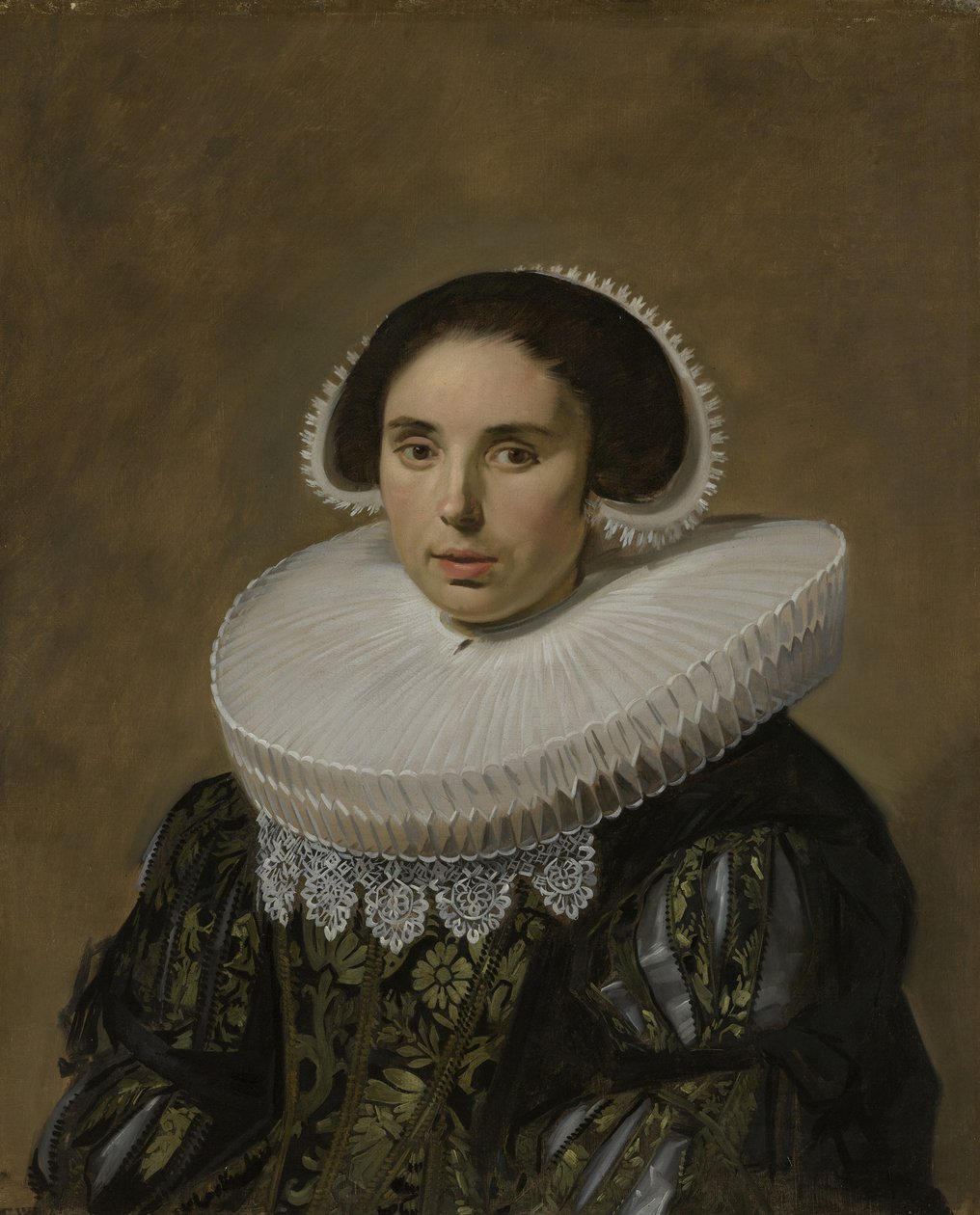 Portræt af en kvinde, 1635 af Frans I Hals