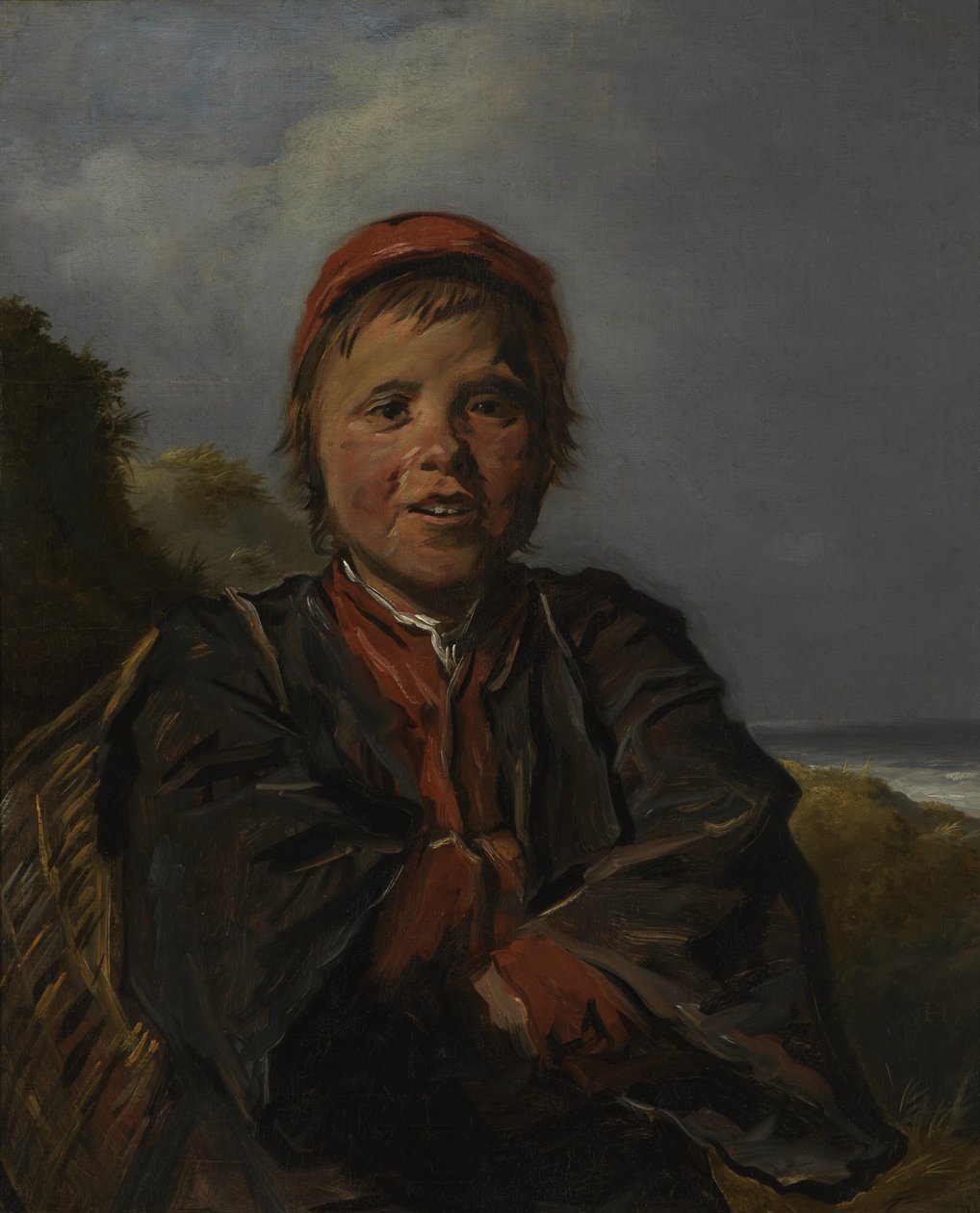 Fisher Boy, 1630-1633 af Frans I Hals