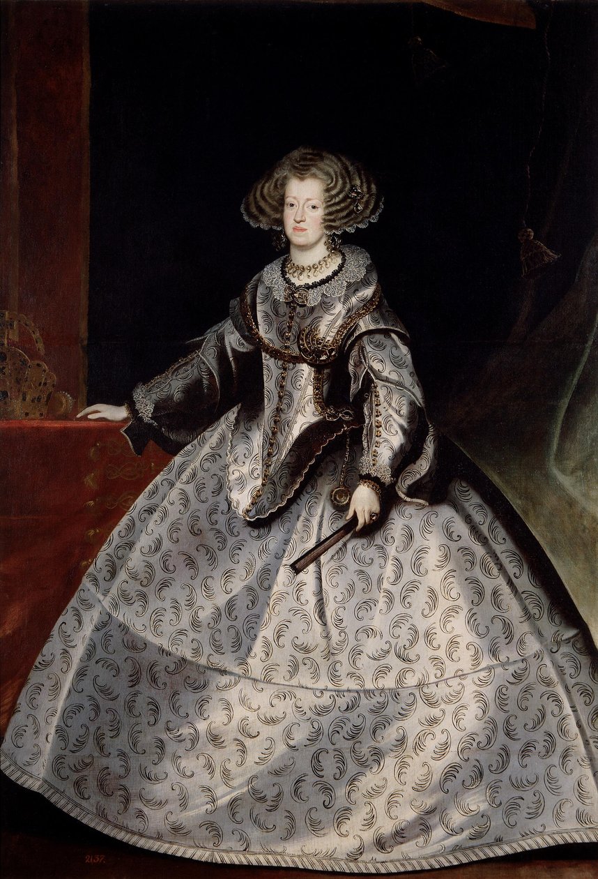 Maria af Østrig Dronning af Ungarn af Frans Luycx
