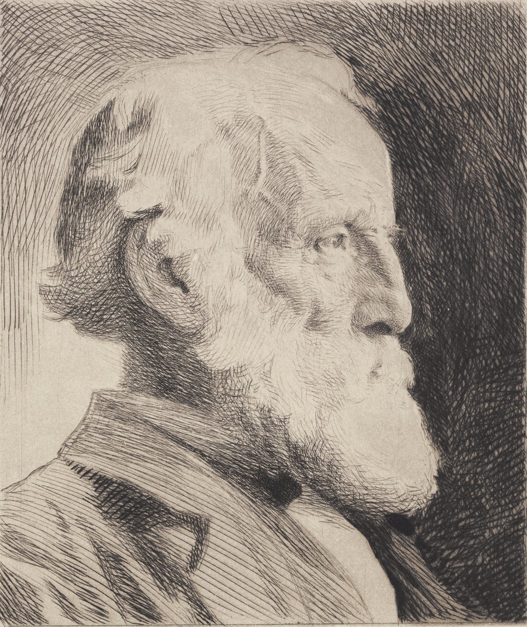 Portræt af Johan Daniel Herholdt af Frans Schwartz