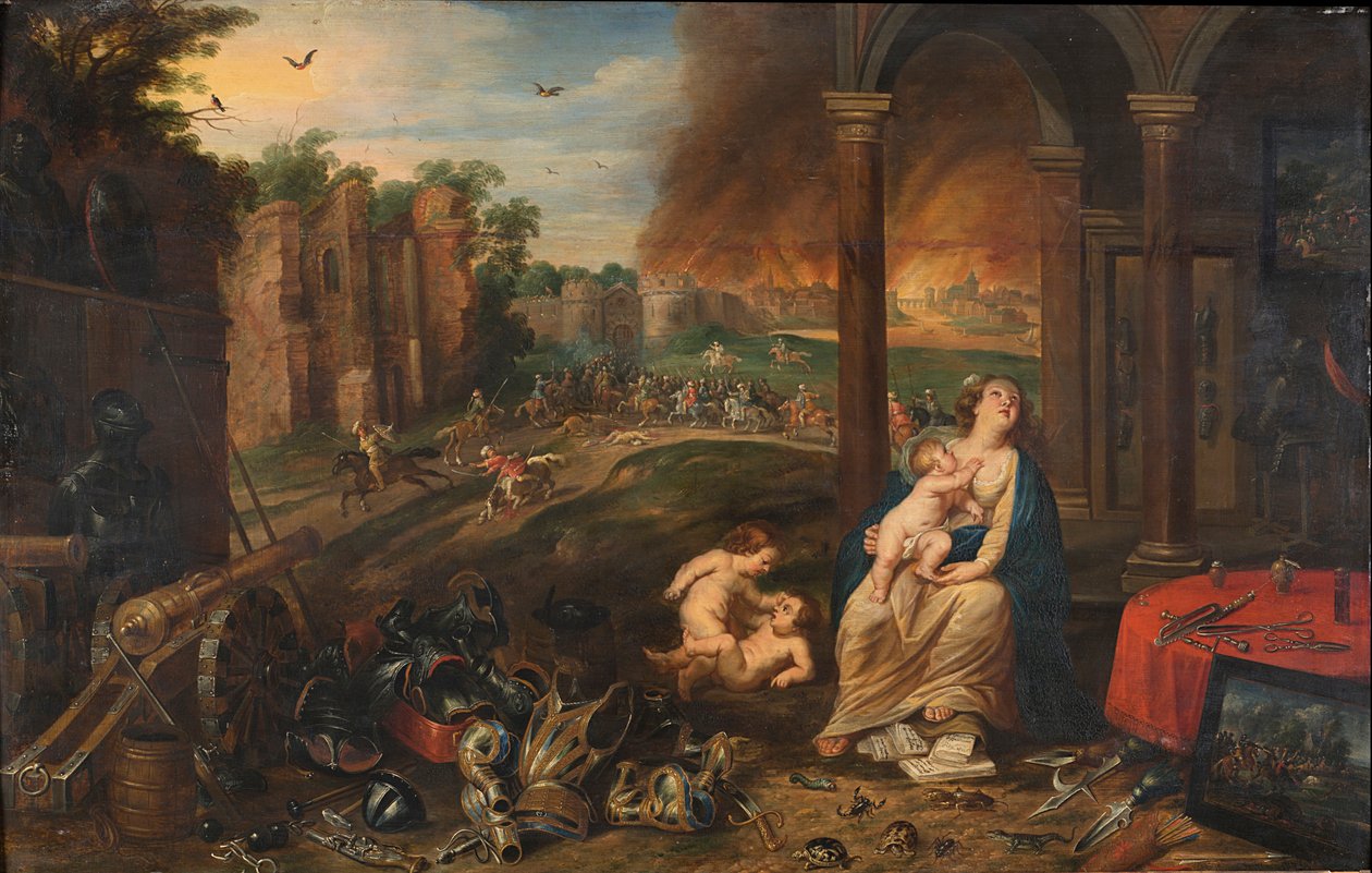Allegorien om berøring. af Frans Wouters