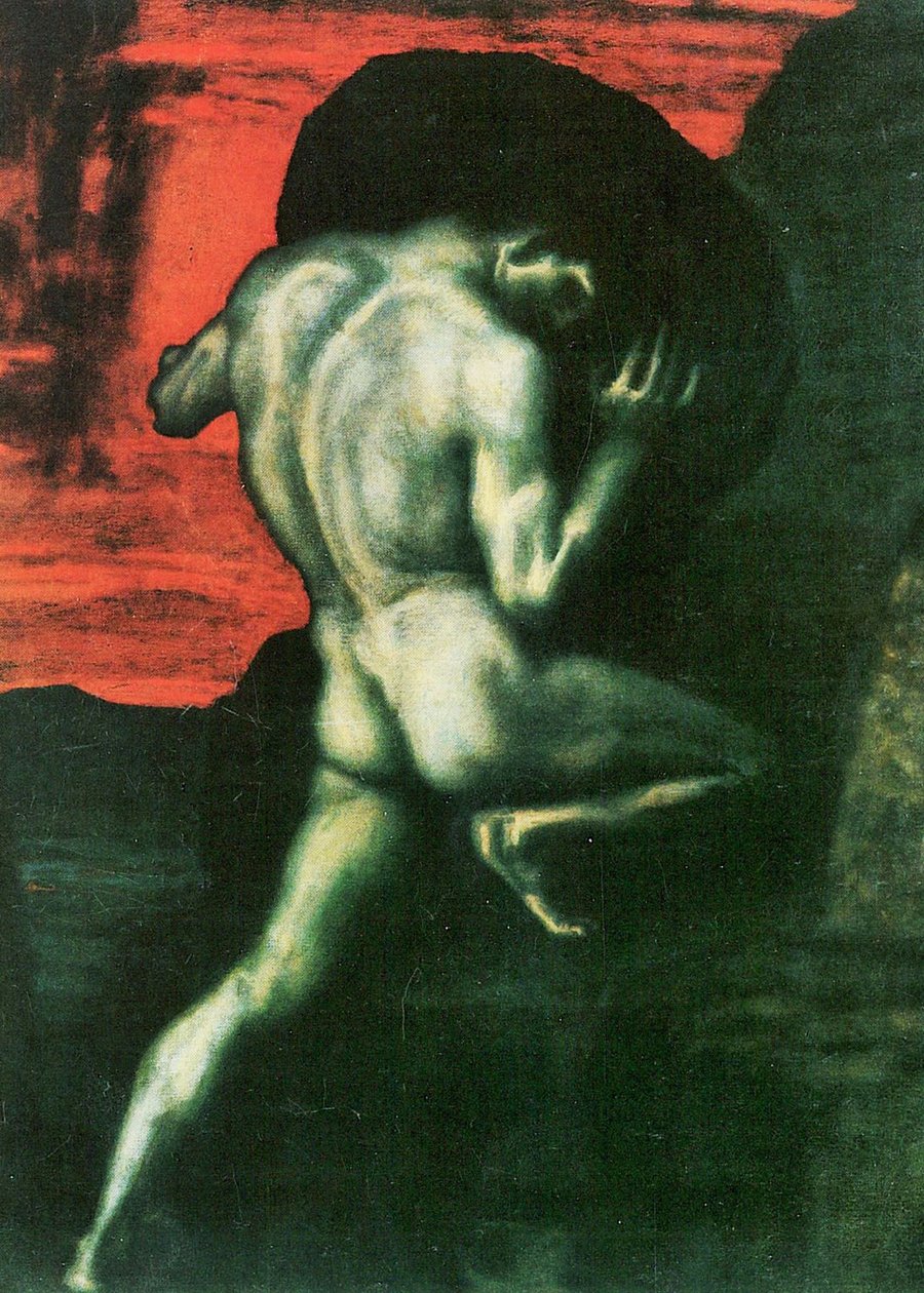 Sisyfos af Franz von Stuck