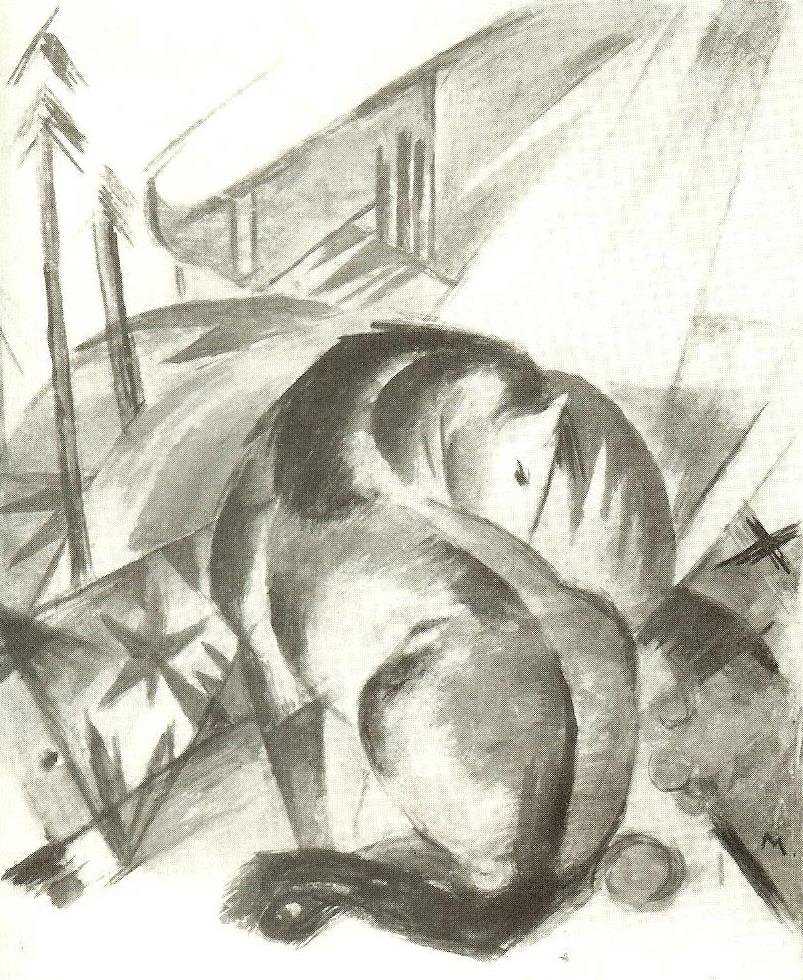Hest af Franz Marc