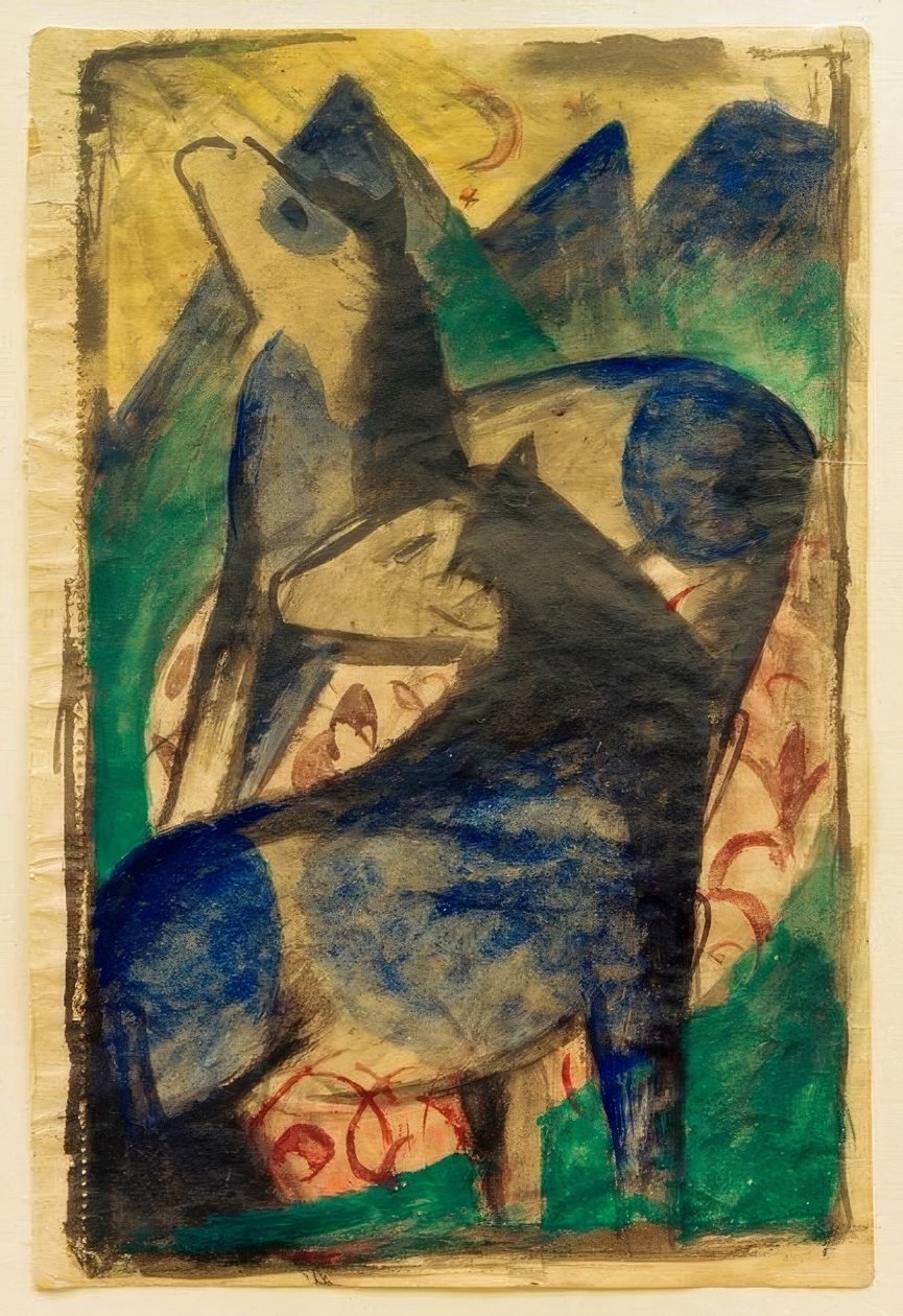 To blå heste af Franz Marc