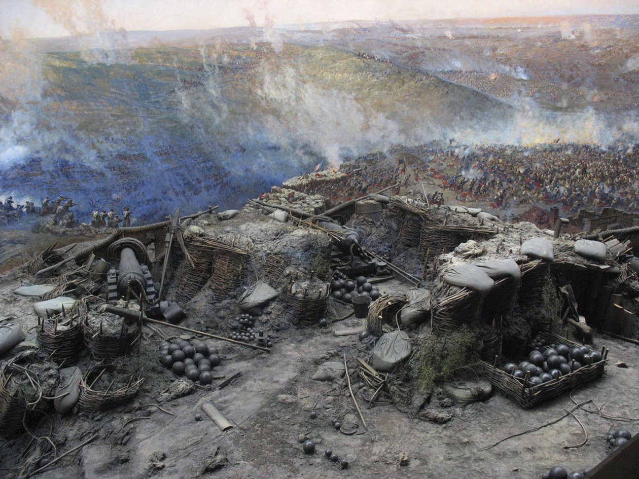 Belejringen af Sevastopol Panorama (blandet medier) af Franz Roubaud