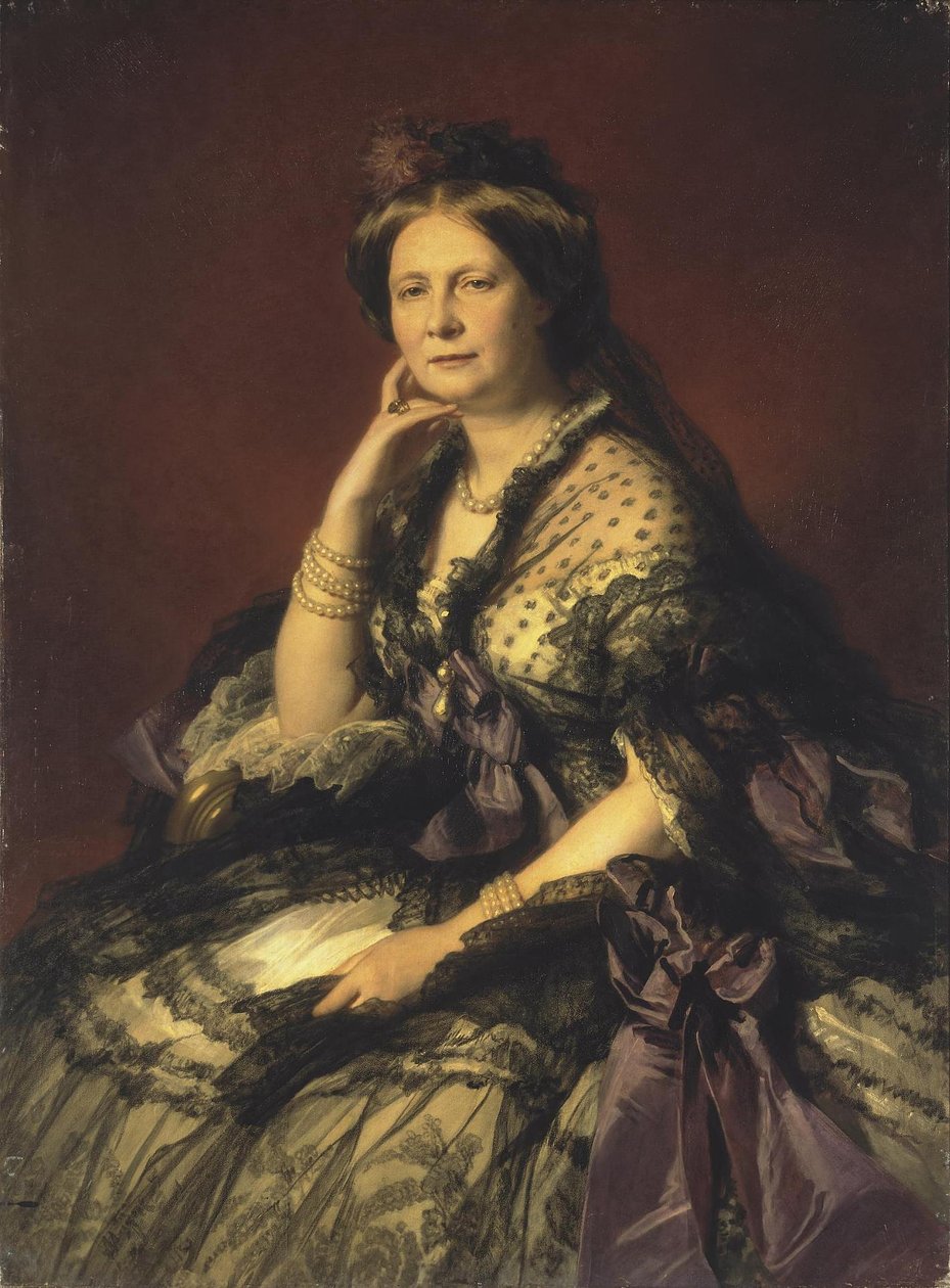 Storhertuginde Helena Pavlovna fra Rusland af Franz Xaver Winterhalter