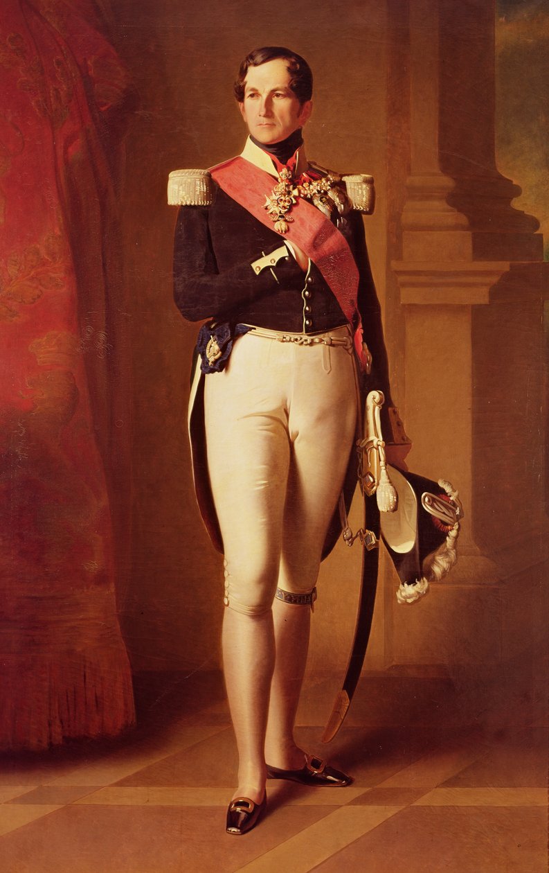 Leopold I (1790-1865) ca. 1846 af Franz Xaver Winterhalter
