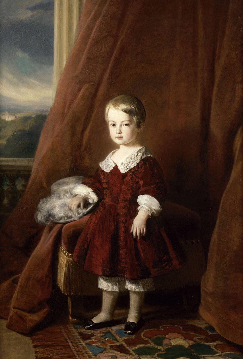Maleri af greven af Eu af Franz Xaver Winterhalter