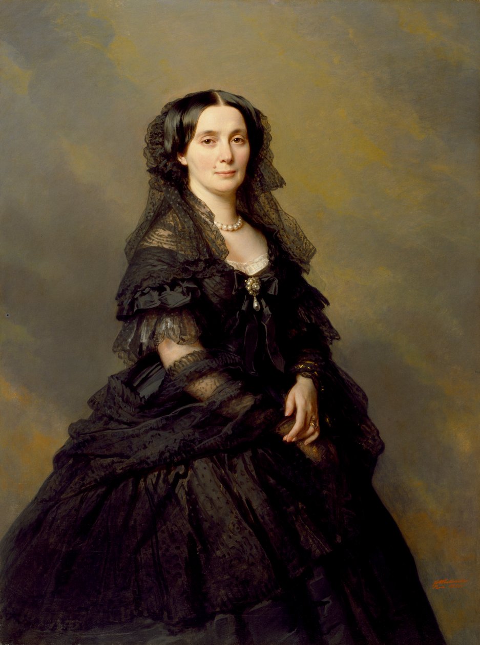 Prinsesse Kotschoubey af Franz Xaver Winterhalter