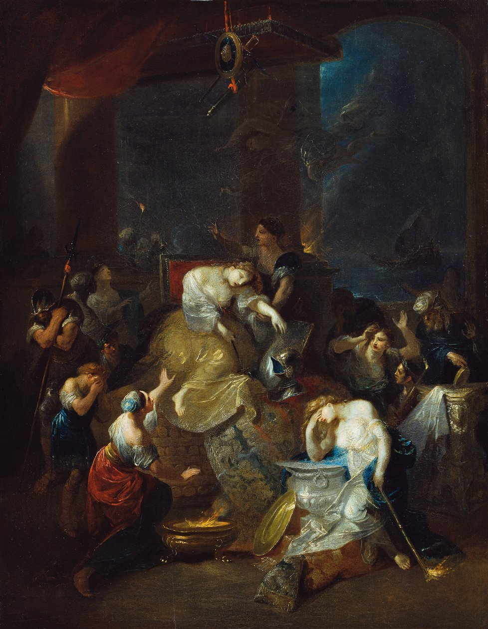 Didos død af Franz Anton Maulbertsch