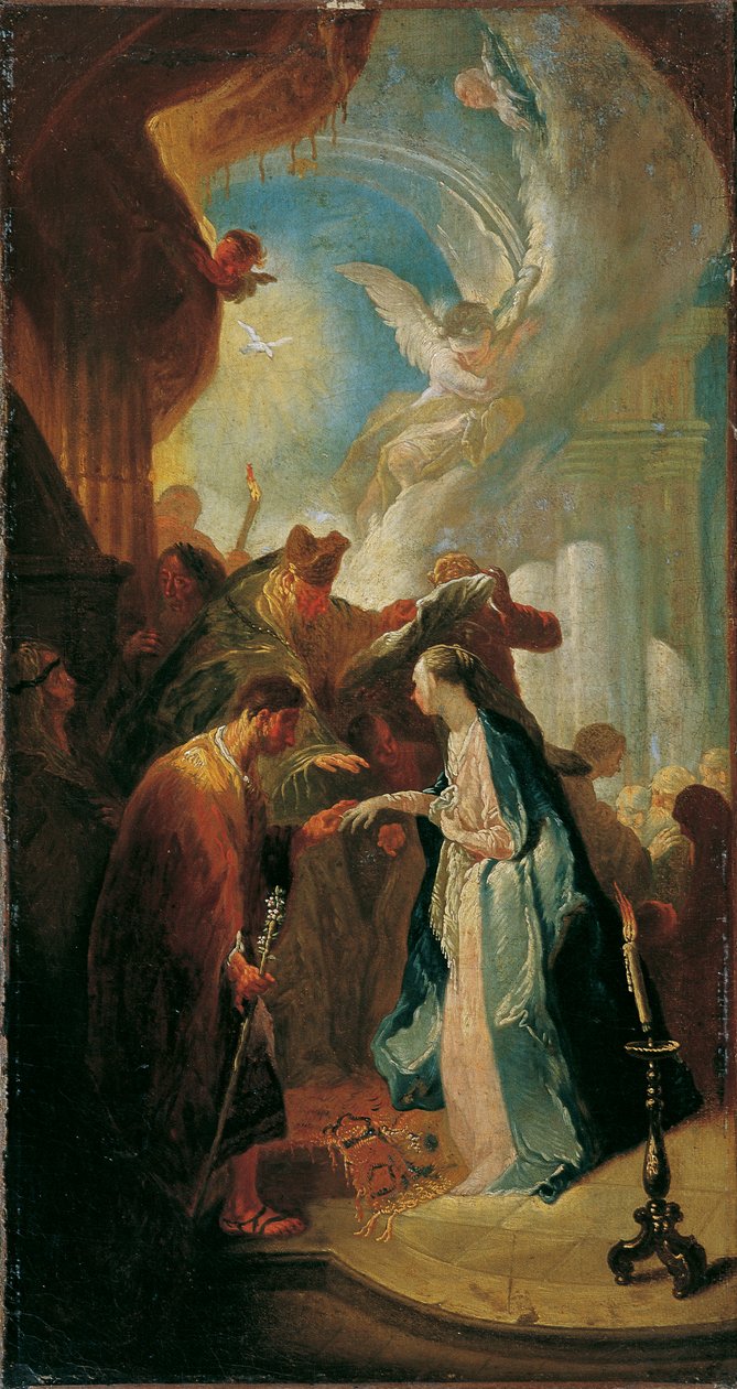Marys ægteskab af Franz Anton Maulbertsch