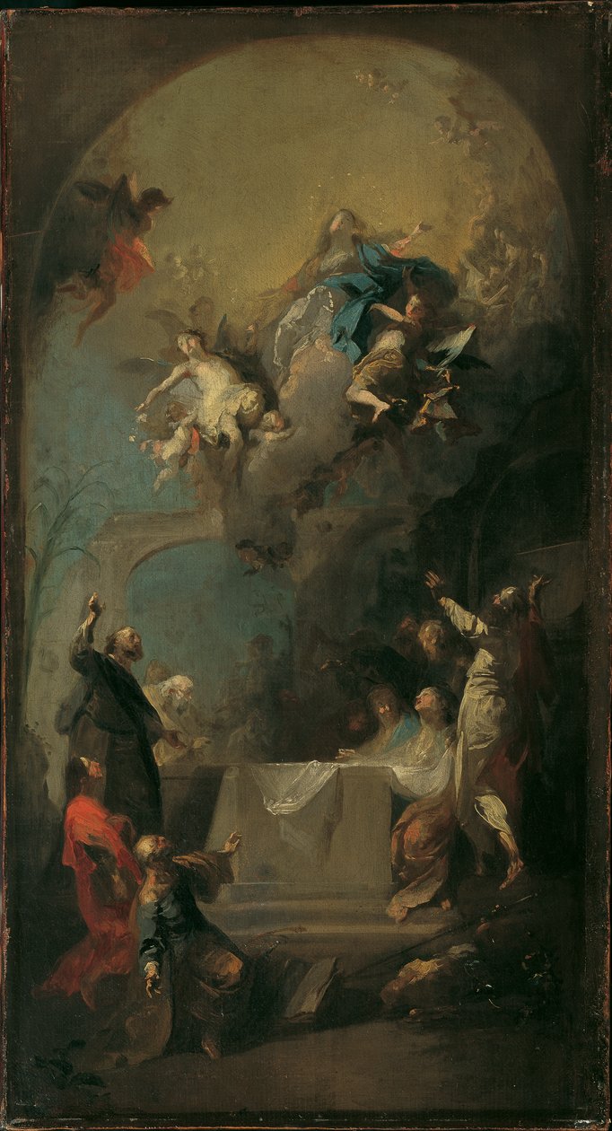 Marias antagelse af Franz Anton Maulbertsch