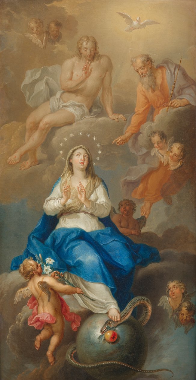 Marias optagelse i himlen af Franz Christoph Janneck