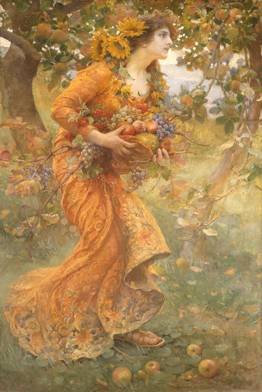 Efterår, 1912 af Franz Dvorak