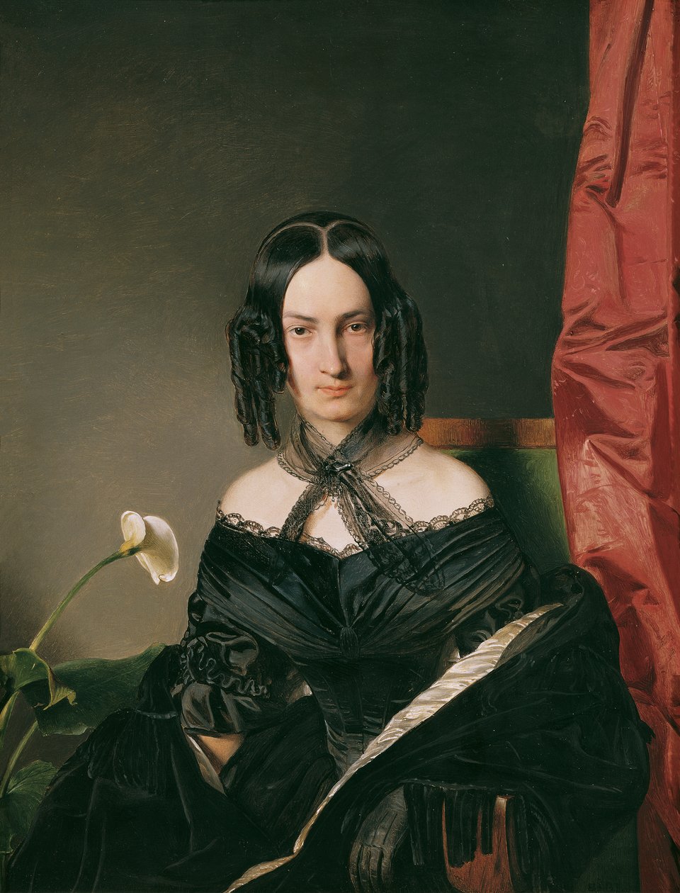 Frau Nadassy af Franz Eybl
