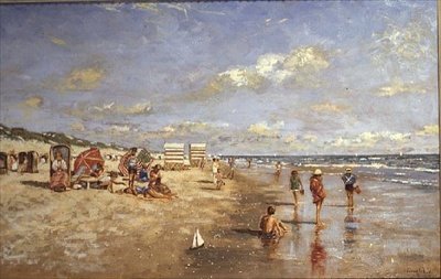 På stranden af Franz Helfferich
