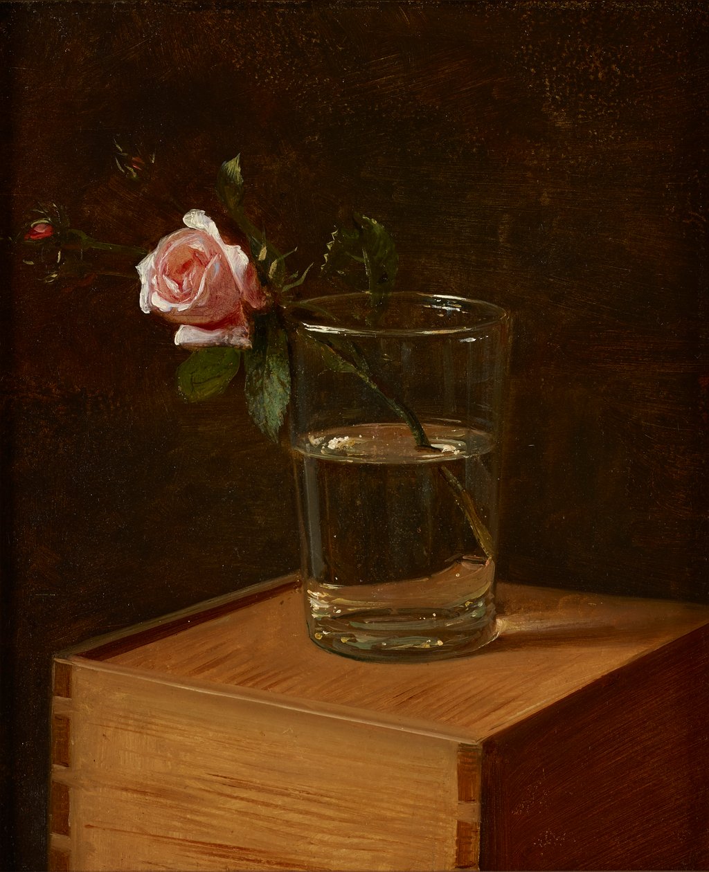 rose i glas af Franz Krüger