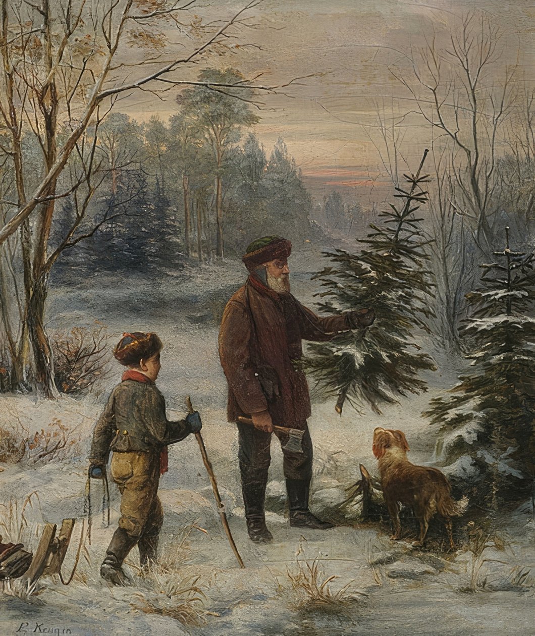førjul af Franz Krüger