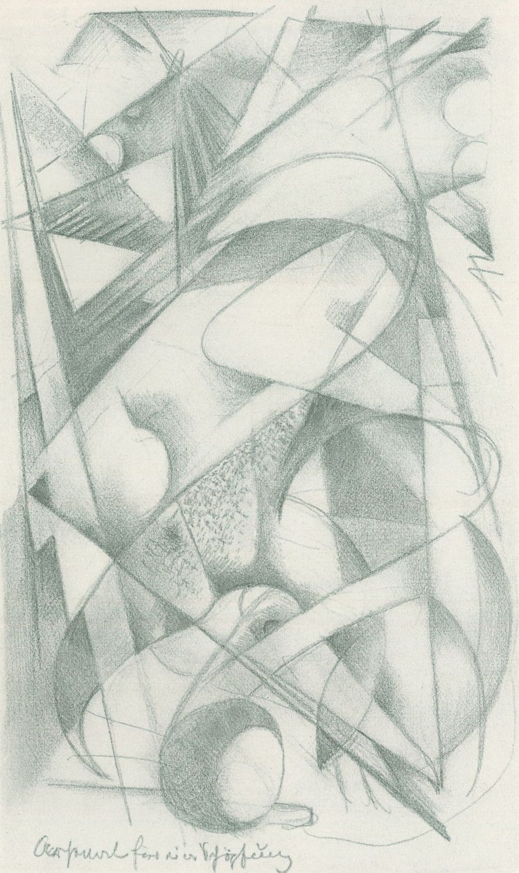 Arsenal for en skabelse af Franz Marc