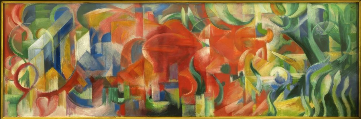 Spilleformer af Franz Marc