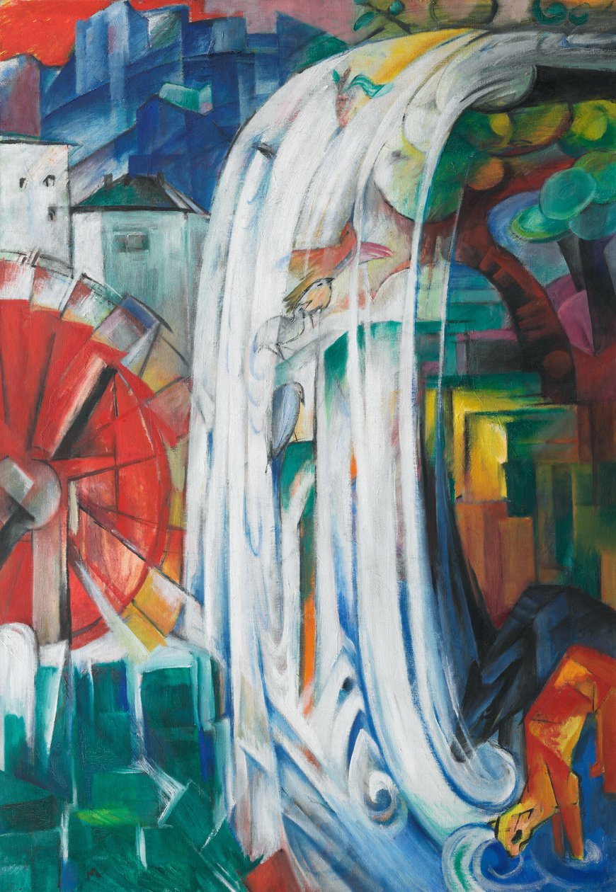 Den forheksede mølle af Franz Marc