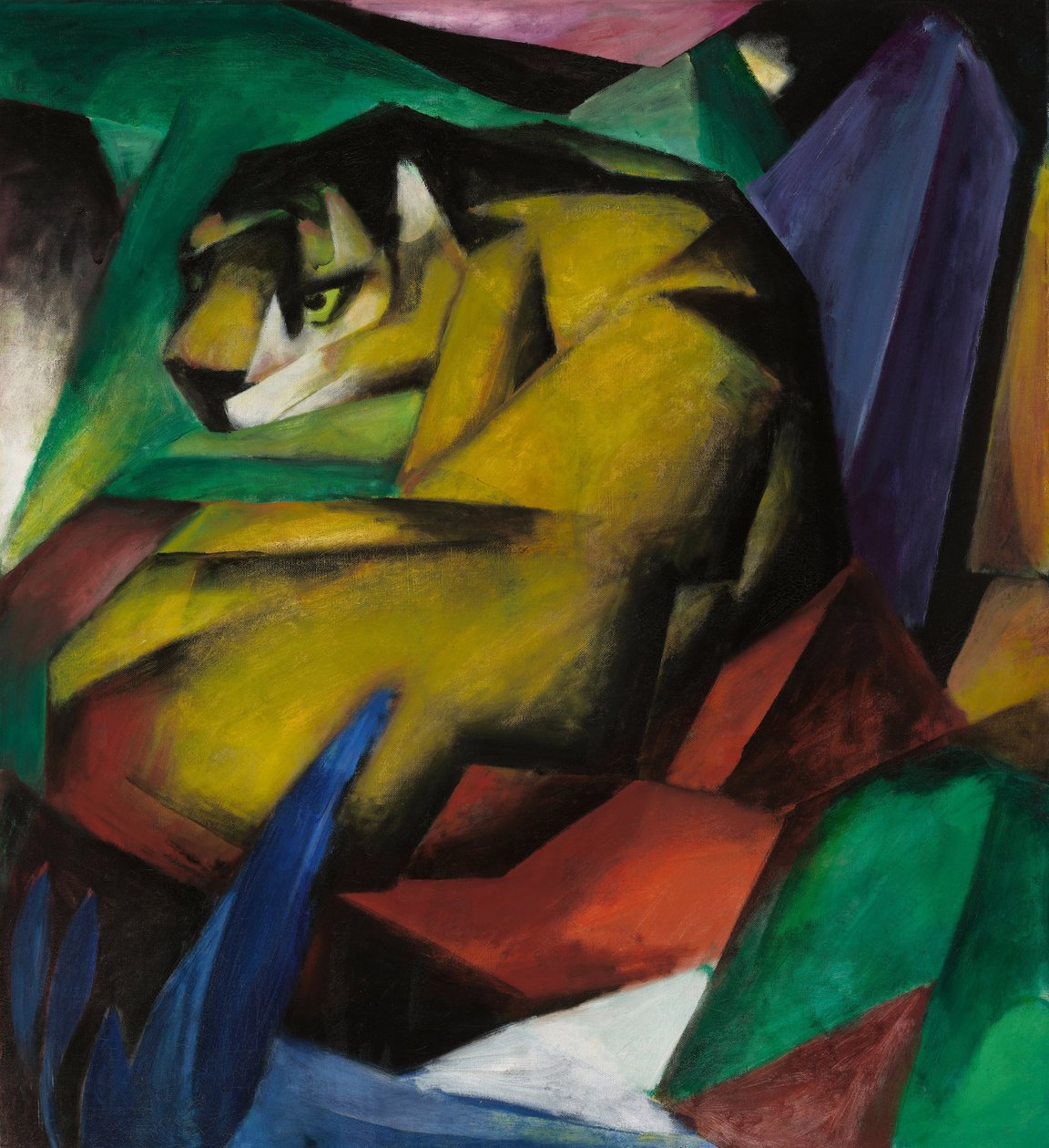 Tigeren af Franz Marc