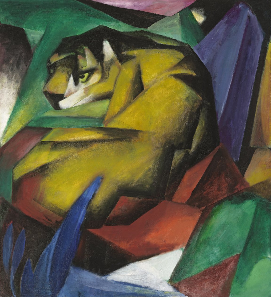 Tiger af Franz Marc