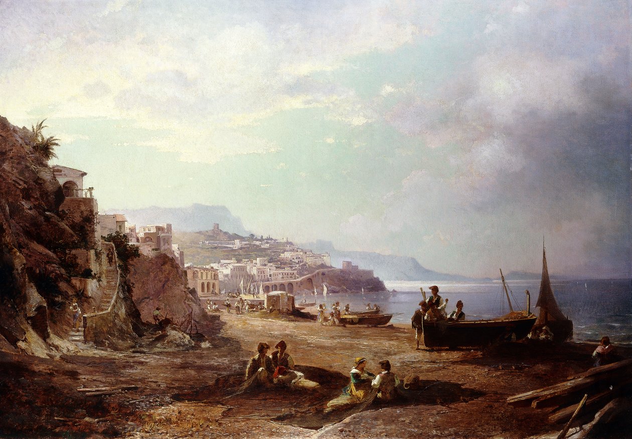 Amalfi, af Franz Richard Unterberger