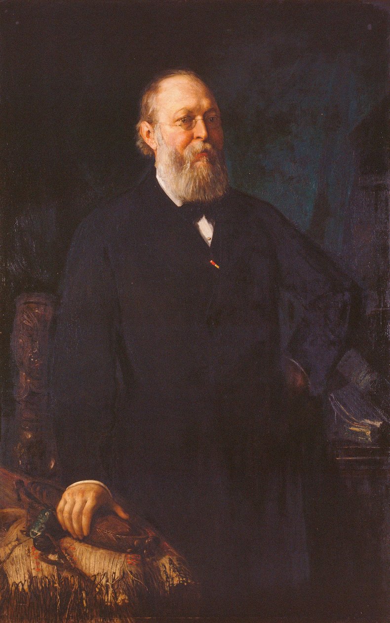 Ferdinand Freiherr von Hochstetter af Franz Rumpler