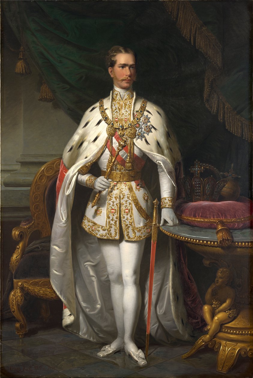 Kaiser Franz Joseph I. af Franz Russ der Jüngere